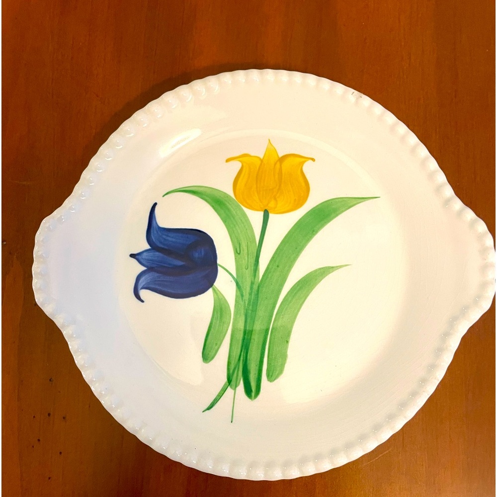 Vintage Franklin‎ Kent tulip plate